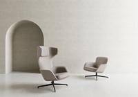 Allora oorfauteuil SP - Gestoffeerde oorfauteuil op spiderframe-2