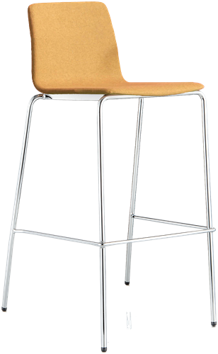 Inga 5687 - barkruk met gestoffeerde zitting