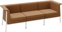 Yuno modulaire bank - Gestoffeerde modulaire bank