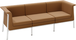 Yuno modulaire bank - Gestoffeerde modulaire bank