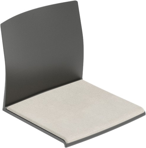 Opdekstoffering voor zitting Serie Stilo/Artesia, breed
