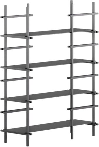 Play - Boekenkast met fenix planken, dit element bestaat uit 2 rekken en 2 planken