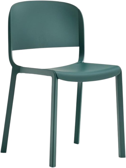 Dome 260 - kunststof schoolstoel, kleur zwart bij FP Collection