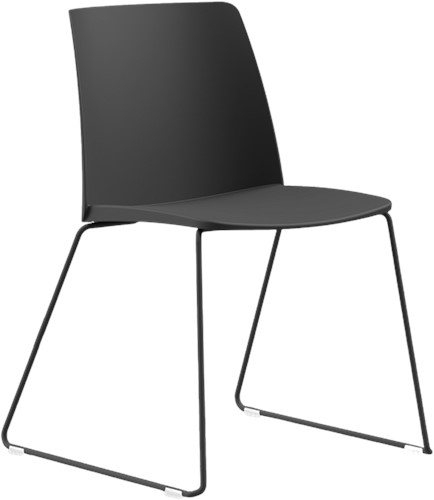 Grazie SL Kunststoff Stuhl Kufengestell-2