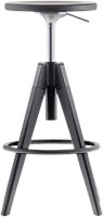 Arki Kruk, frame hout eiken en metaal. Gaslift hoogte verstelbaar 65-75 cm. 100% Gecertificeerd hout.-2