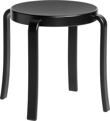 Serie 8000 Kruk - Magnus Olesen designklassieker, frame massief hout, zitting hpl, linoleum, fineer of gestoffeerd
