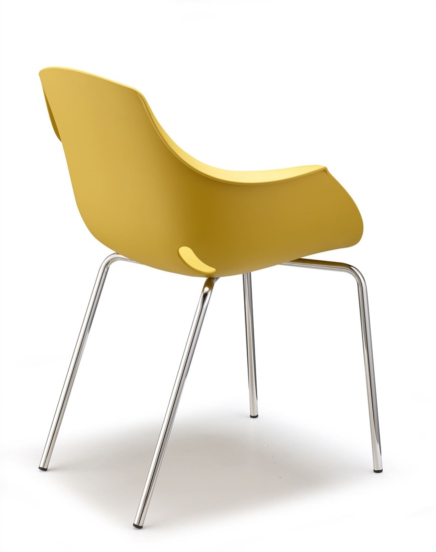Halloween Het beste Ontcijferen Ago 4 poot - Moderne kuipstoel met vierpootframe, stapelbaar bij FP Collection Halloween Het beste Ontcijferen Ago 4 poot - Moderne kuipstoel met vierpootframe, stapelbaar bij FP Collection