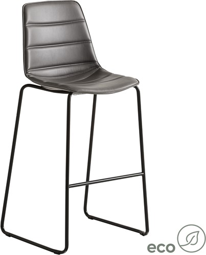 Alhambra full kruk SL- comfortabele gestoffeerde kruk met sledeframe