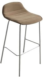 Alhambra full kruk- comfortabele gestoffeerde 4-poot kruk