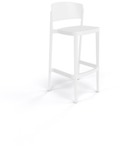 Andus/Abuela kruk - geheel kunststof kruk - 67 - WIT (BI) 00