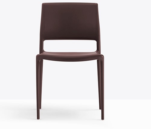 UITVERKOOP Ara 310 - kunststof stoel, kleur bruin (MA)