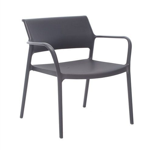 Ara 316 - kunststof lounge stoel met armleggers