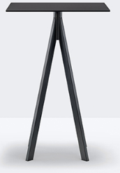 SC604 - Tafelonderstel vierpoot, hoogte 105 cm, gepoedercoat staal-2