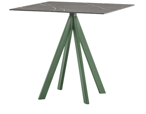Tafelonderstel SC603 - Tafelonderstel 4-poot, hoogte 71 cm, voet 60 cm, gepoedercoat