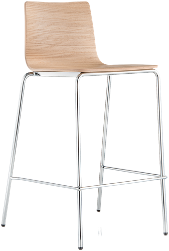 Inga 5617 - kruk met houten zitting