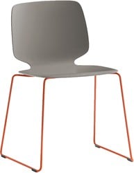 Babila 2740 - kunststof stoel met sledeframe