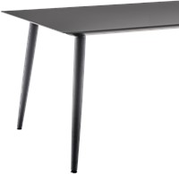 Babila Tafel - tafel met dun volkern blad en houten of stalen poten