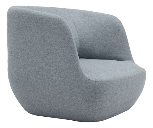 Clay - Gestoffeerde lounge fauteuil