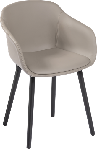 Combo/Dame full ALU - Volledig gestoffeerde kuipstoel met aluminium frame