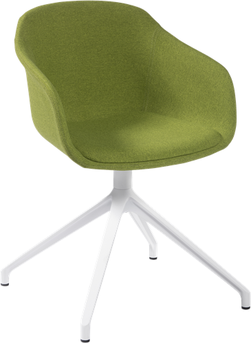 Combo/Dame full SP - Volledig gestoffeerde kuipstoel met spiderframe