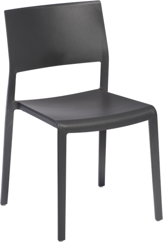 Elisa Eco - vierpoot stoel gemaakt van gerecycled kunststof