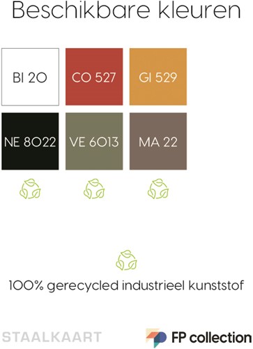 Kleurenoverzicht Feluca pop
