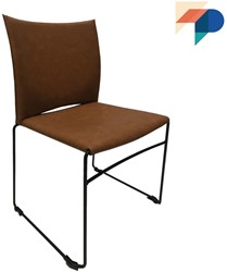 S450-20 Kufenstuhl gepolstert