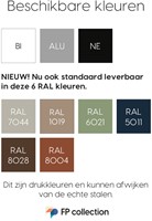 Poedercoating kleuren