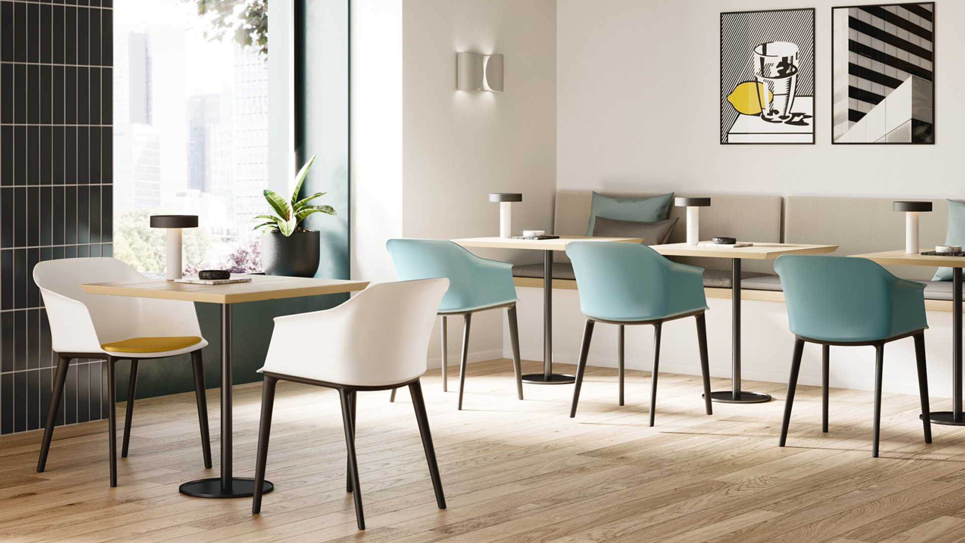 Toepassing - horeca banner sfeer 3