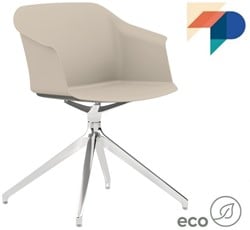 Geo SP- Kuipstoel met aluminium spiderframe