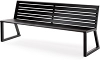 Urbantime.h24 bank met rugleuning metaal 200 cm-2