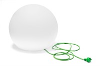 Happy Apple 330E - ronde kunststof outdoor vloerlamp 50 cm doorsnede