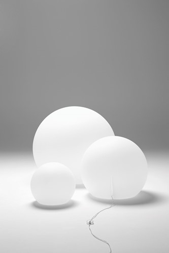 Happy Apple 332 - ronde kunststof vloerlamp 120 cm doorsnede