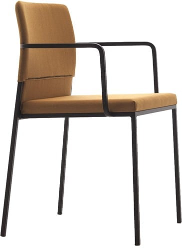 Hat 888 - gestoffeerde design stoel met armleggers