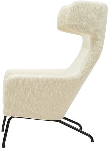 Havana oorfauteuil - gestoffeerde lounge fauteuil-3