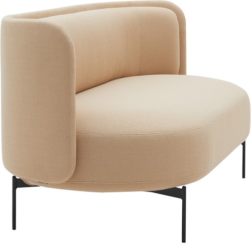 Joe Sofa - Gestoffeerde sofa op 4-poot frame