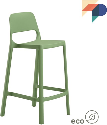 Kasper kruk 65- kunststof kruk - Groen (VE SC)