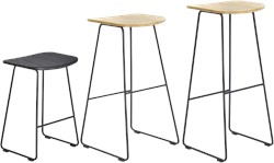 Klejn 73 Holz Barhocker