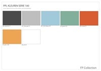 AC100 - Schrijftafel voor stoel S100, melamine-2