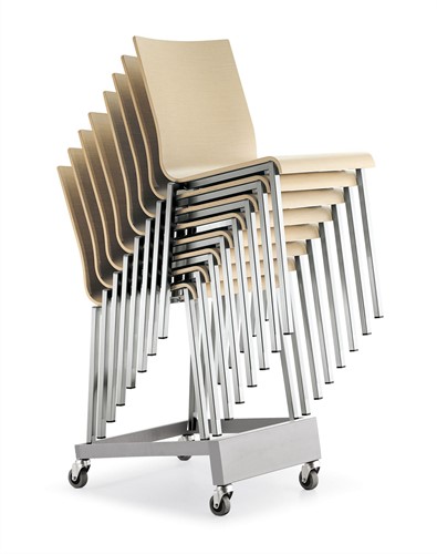 Trolley 1391 - transportwagen voor diverse (kunststof) stoelen.