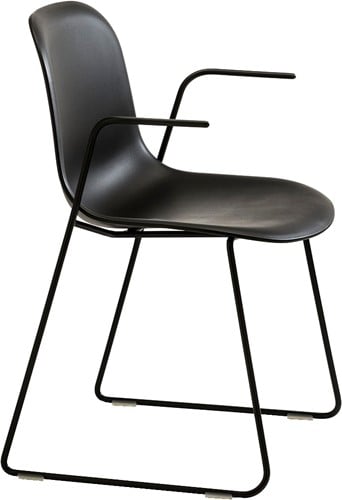 Mani AR-SL 960 - vriendelijk vormgegeven kunststof stoel met armleggers