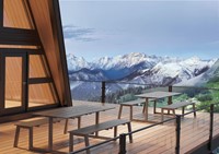Ydra OUTDOOR- Picknick tafel met vaste banken-3