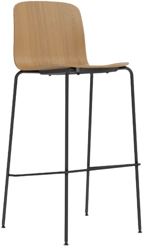 Milo kruk - kruk met houten multiplex schaal en 4-poot frame
