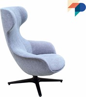 Mirano - Gestoffeerde oorfauteuil, schommelfunctie optioneel