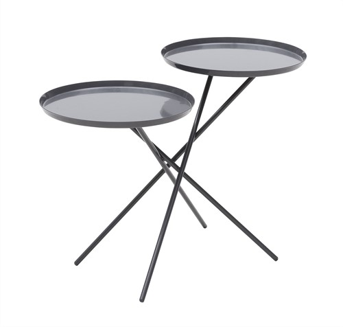 Monday - speelse bijzettafel met 2 bladen hoogte 41 cm