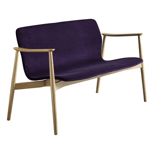 Butterfly MO5381 Lounge BANK Classic - Magnus Olesen loungebank met armleggers, frame massief hout, zitschaal volledig gestoffeerd