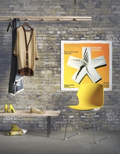 No-Frill SL - kunststof kantine stoel met slede frame-3