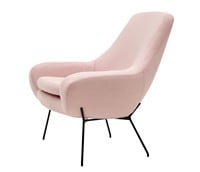 Noomi String - gestoffeerde lounge stoel / fauteuil-3