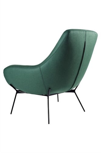 Noomi String - gestoffeerde lounge stoel / fauteuil-2