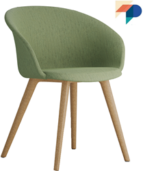 Geo Kunststoff Stuhl Vierbein Gestell